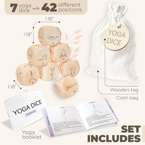 STOFINITY Exercise Dice for Workouts - Picture 2 of 3